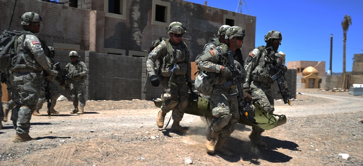 Alpha Company, 2nd Battalion, 23rd Infantry Regiment, 4th Stryker Brigade Combat Team, 2nd Infantry Division, train at the National Training Center in Fort Irwin, Calif., June 11, 2012. Alpha Company, 2nd Battalion, 23rd Infantry Regiment, 4th Stryker Brigade Combat Team, 2nd Infantry Division, train at the National Training Center in Fort Irwin, Calif., June 11, 2012.