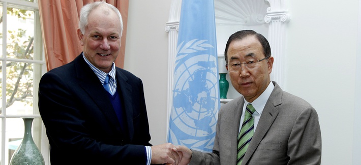 U.N Secretary General Ban Ki-Moon and Ake Sellstrom, the head of the chemical weapons team assigned to Syria U.N Secretary General Ban Ki-Moon and Ake Sellstrom, the head of the chemical weapons team assigned to Syria