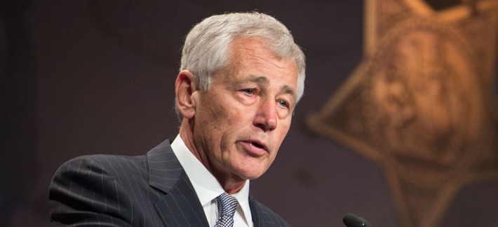 Officials are urging Defense Secretary Chuck Hagel to divide power of Cyber Command and NSA operations. Officials are urging Defense Secretary Chuck Hagel to divide power of Cyber Command and NSA operations.