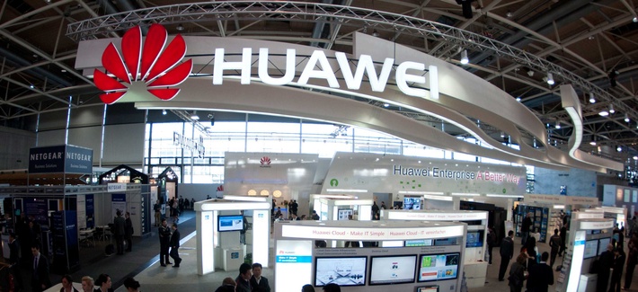 A Huawei booth at a telecommunications trade show in Hanover, Germany. Huawei, a Chinese company, recently came under congressional scrutiny after attempting a bid to enter the U.S. telecommunications market A Huawei booth at a telecommunications trade show in Hanover, Germany. Huawei, a Chinese company, recently came under congressional scrutiny after attempting a bid to enter the U.S. telecommunications market