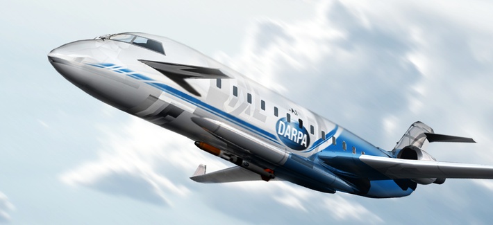 An artist's rendering of DARPA's ALASA program An artist's rendering of DARPA's ALASA program