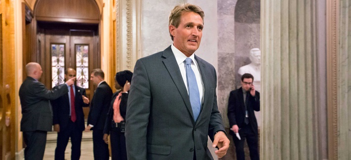 "The military is at a crossroads, fast growing benefits are threatening to displace investments in readiness of our armed services," Sen. Jeff Flake, R-Ariz. said. "The military is at a crossroads, fast growing benefits are threatening to displace investments in readiness of our armed services," Sen. Jeff Flake, R-Ariz. said.