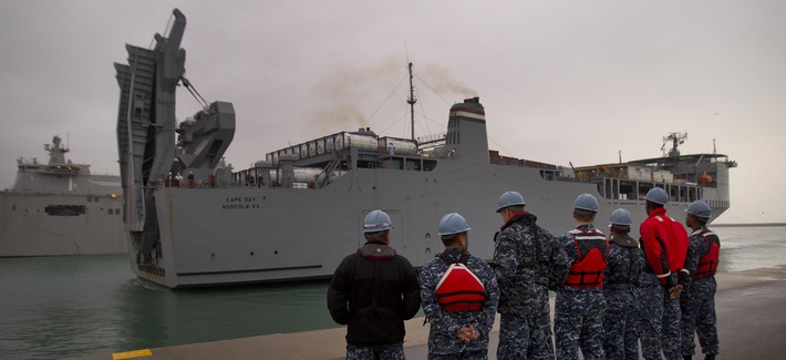 The MV Cape Ray, the ship tasked with neutralizing the worst of Syria's chemical weapons stockpile The MV Cape Ray, the ship tasked with neutralizing the worst of Syria's chemical weapons stockpile