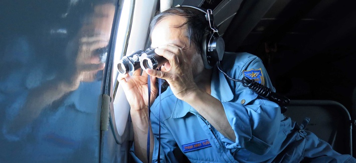 A Vietnamese Air Force Colonel assisting with the search for Malaysian Airlines flight 370 A Vietnamese Air Force Colonel assisting with the search for Malaysian Airlines flight 370