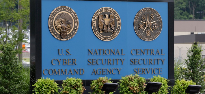 The view from just outside the National Security Agency campus in Fort Meade, Md., June 2013. The view from just outside the National Security Agency campus in Fort Meade, Md., June 2013.