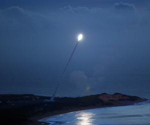 A Standard Missile-3 is shown moments before intercepting a ballistic missile as part of a Missile Defense Agency test at the Pacific Missile Range Test Facility in Kauai, Hawaii, in November 2007. A Standard Missile-3 is shown moments before intercepting a ballistic missile as part of a Missile Defense Agency test at the Pacific Missile Range Test Facility in Kauai, Hawaii, in November 2007.