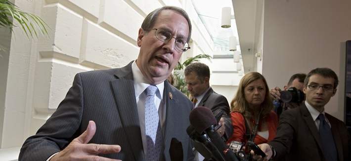 House Judiciary Committee Chairman Rep. Bob Goodlatte, R-Va., speaks with reporters at a press conference on Capitol Hill on July 10, 2013 House Judiciary Committee Chairman Rep. Bob Goodlatte, R-Va., speaks with reporters at a press conference on Capitol Hill on July 10, 2013
