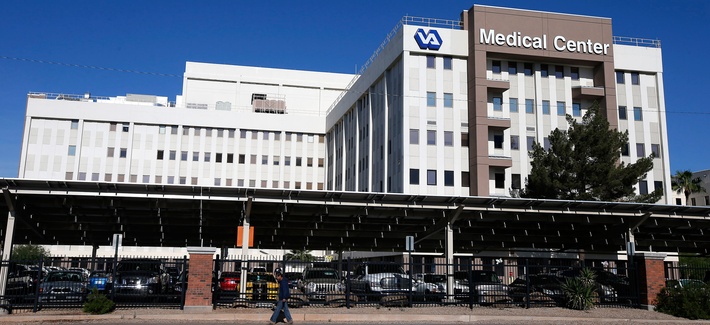 The Phoenix VA Health Care Center, shown here on April 28, 2014, has come under scrutiny as growing concerns about allegations of gross mismanagement and neglect. The Phoenix VA Health Care Center, shown here on April 28, 2014, has come under scrutiny as growing concerns about allegations of gross mismanagement and neglect.