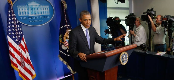 President Obama speaks to reporters about the burgeoning scandal at the Veterans Affairs Department on May 21, 2014. President Obama speaks to reporters about the burgeoning scandal at the Veterans Affairs Department on May 21, 2014.