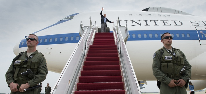 Defense Sec. Chuck Hagel departed May 28 for a 12-day world tour of U.S. security interests hours after Obama's West Point speech. Defense Sec. Chuck Hagel departed May 28 for a 12-day world tour of U.S. security interests hours after Obama's West Point speech.