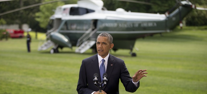 President Obama speaks to reporters on the situation in Iraq in the South Lawn of the White House, on June 13, 2014. President Obama speaks to reporters on the situation in Iraq in the South Lawn of the White House, on June 13, 2014.