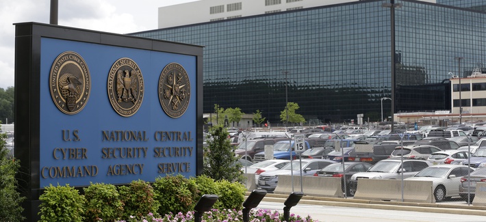 A photo of the National Security Agency campus at Fort Meade, Md.. A photo of the National Security Agency campus at Fort Meade, Md..