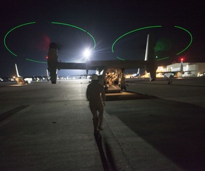 An MV-22B Osprey from the Special-Purpose Marine Air-Ground Task Force Crisis Response prepares to leave Naval Air Station Sigonella, Italy, to evacuate personnel from the U.S. Embassy in Tripoli, Libya on Saturday. An MV-22B Osprey from the Special-Purpose Marine Air-Ground Task Force Crisis Response prepares to leave Naval Air Station Sigonella, Italy, to evacuate personnel from the U.S. Embassy in Tripoli, Libya on Saturday.