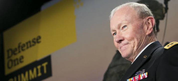 Gen. Martin Dempsey at the Defense One Summit on Wednesday. 