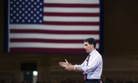 Wisconsin Gov. Scott Walker speaks during the Conservative Political Action Conference, on Feb. 26, 2015. Wisconsin Gov. Scott Walker speaks during the Conservative Political Action Conference, on Feb. 26, 2015.