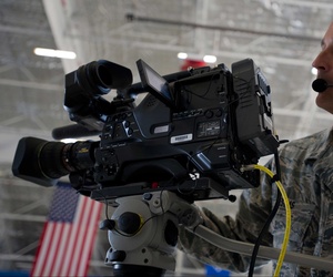 An Air Force NCO rehearses as part of the preparation for the Chief of Staff of the Air Force transition ceremony. An Air Force NCO rehearses as part of the preparation for the Chief of Staff of the Air Force transition ceremony.