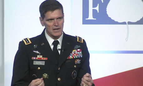 U.S. Special Operations Command commander Gen. Joseph Votel answers a question at the Aspen Security Forum on July 24, 2015. U.S. Special Operations Command commander Gen. Joseph Votel answers a question at the Aspen Security Forum on July 24, 2015.