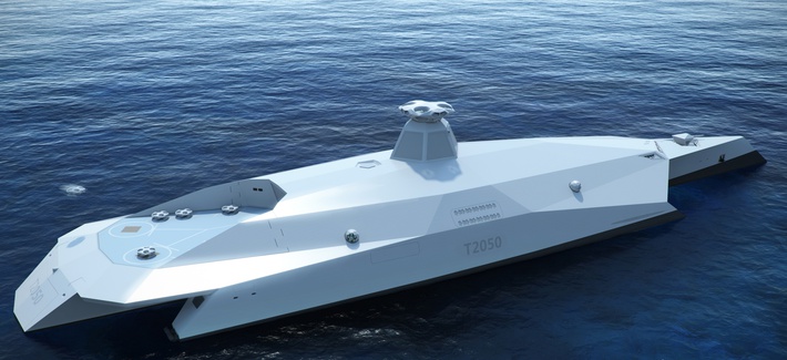 Conceptual rendering of the Startpoint T2050, aft view.