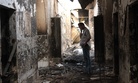 An employee of Doctors Without Borders stands in the hospital in Kunduz, Afghanistan, the day after an errant U.S. air attack, Oct. 16, 2015.