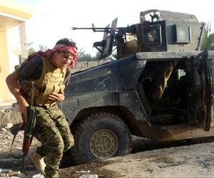 Iraqi security forces joined with Iraqi Army and allied Sunni volunteer tribal fighters, supported by U.S.-led coalition airstrikes, in the assault on Ramadi, Dec. 2, 2015 Iraqi security forces joined with Iraqi Army and allied Sunni volunteer tribal fighters, supported by U.S.-led coalition airstrikes, in the assault on Ramadi, Dec. 2, 2015