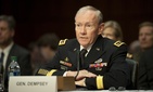 Gen. Martin Dempsey answered questions during testimony to the Senate Armed Services Committee on November 15, 2011. 