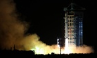 Early Tuesday, Aug. 16, China launched the world's first quantum satellite, pictured here in a photo released by China's state news agency. Early Tuesday, Aug. 16, China launched the world's first quantum satellite, pictured here in a photo released by China's state news agency.