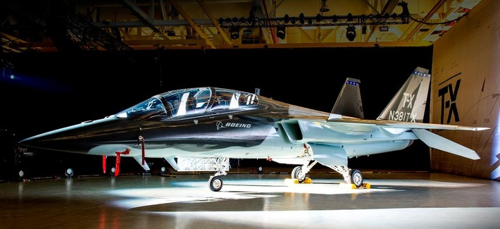 Boeing partnered with Swedish company Saab to design their candidate for the Air Force's next advanced trainer aircraft. 