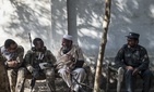 A U.S. Army soldier talks with an Afghan village elder during a key leader engagement outside of Camp Fenty, Afghanistan, Feb. 18, 2016. A U.S. Army soldier talks with an Afghan village elder during a key leader engagement outside of Camp Fenty, Afghanistan, Feb. 18, 2016.