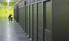 High Performance Computing and Storage Complex II (HRSK-II) during the official opening of the new data center of the Lehmann Center (LZR) of the Dresden University of Technology in Dresden, eastern Germany, Wednesday, May 13, 2015. 