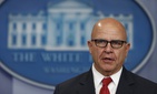 In this file photo, national security adviser H.R. McMaster, speaks during the news briefing at the White House, in Washington, on Aug. 25, 2017. In this file photo, national security adviser H.R. McMaster, speaks during the news briefing at the White House, in Washington, on Aug. 25, 2017.