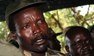 he leader of the Lord's Resistance Army Joseph Kony answers journalists' questions following a meeting with UN humanitarian chief Jan Egeland at Ri-Kwangba in southern Sudan. Nov. 2006