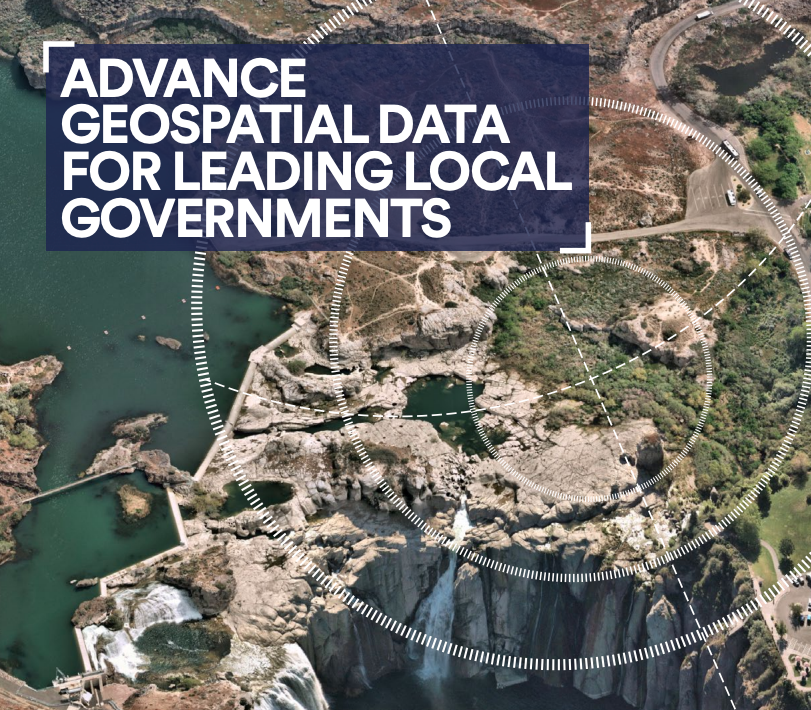 Advance geospatial data for leading local governments