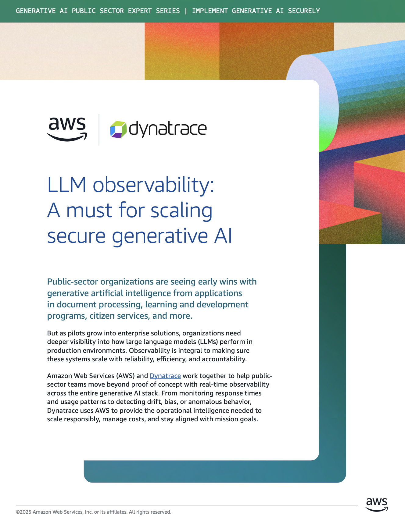 LLM observability: A must for scaling secure generative AI
