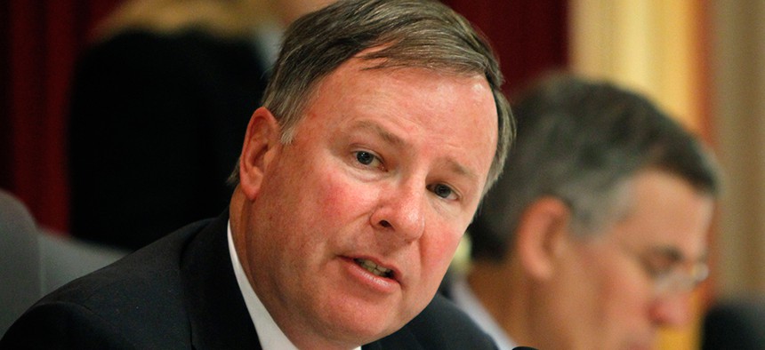 Rep. Doug Lamborn R-Colo. at a field hearing for the Subcommittee on Energy and Mineral Resources
