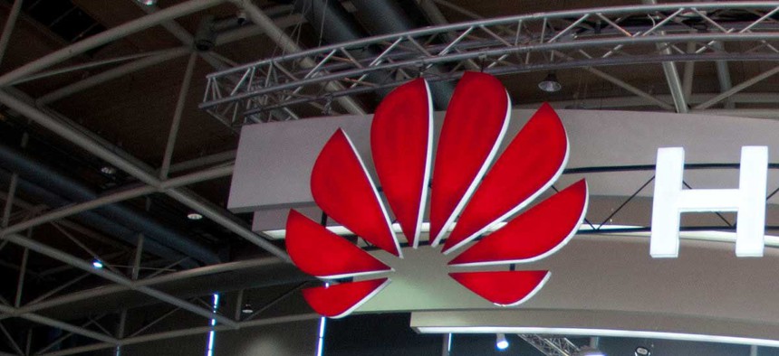 A Huawei booth at a telecommunications trade show in Hanover, Germany. Huawei, a Chinese company, recently came under congressional scrutiny after attempting a bid to enter the U.S. telecommunications market