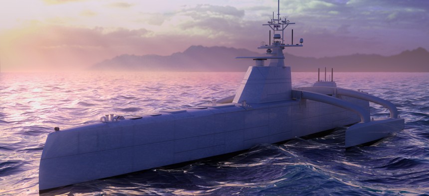 The Military’s Robotic Ghost Ship Passes Critical Test - Defense One
