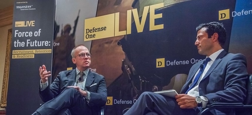 Acting Pentagon personnel chief Brad Carson headlined Defense One Live's Force of the Future event on June 9, 2015.