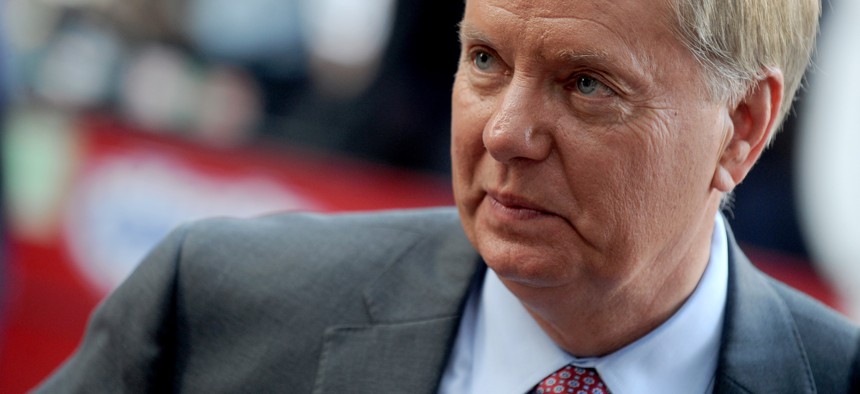 Sen. Lindsey Graham, R-S.C., backs President Obama's effort to close Guantanamo and move its prisoners to the U.S. — just not to the brig in his state.