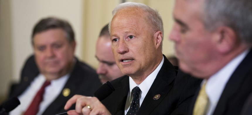 House Veterans' Affairs Committee member Rep. Mike Coffman gets into a heated exchange with Department of Veterans Affairs Secretary Robert McDonald.