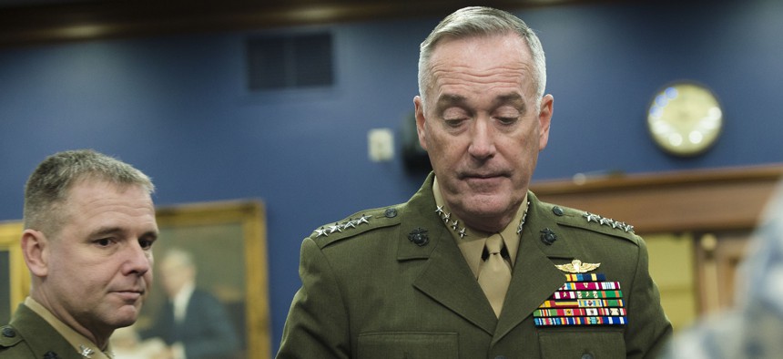 Gen. Joseph Dunford, chairman of the Joint Chiefs of Staff, in the House Appropriations Committee, Feb. 25, 2016.