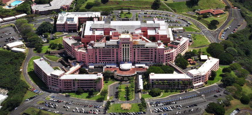 Tripler Army Medical Center is the headquarters of the Pacific Regional Medical Command of the armed forces in the state of Hawaii, March 30, 2014.