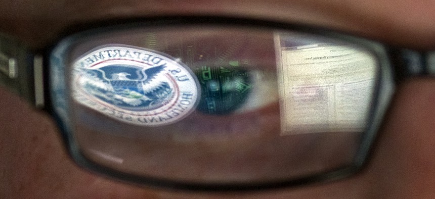 A cybersecurity analyst at the watch and warning center of the Department of Homeland Security's secretive cyber defense facility in Idaho Falls, Idaho, Sept. 30, 2011.