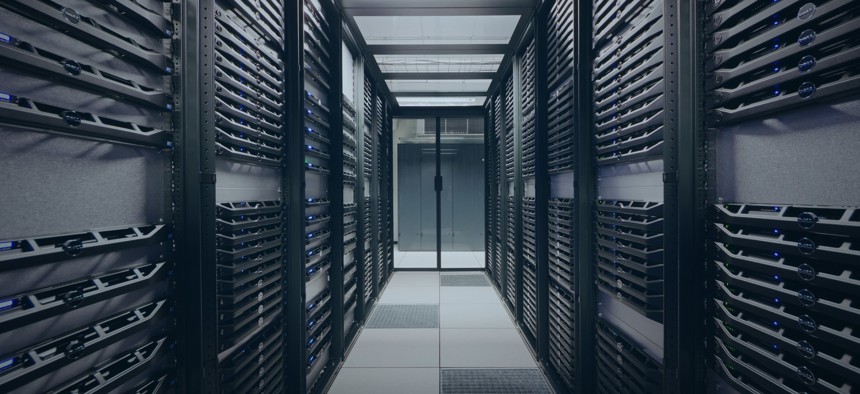 IBM servers newly added to a metal cloud environment, Sept. 18, 2015. 
