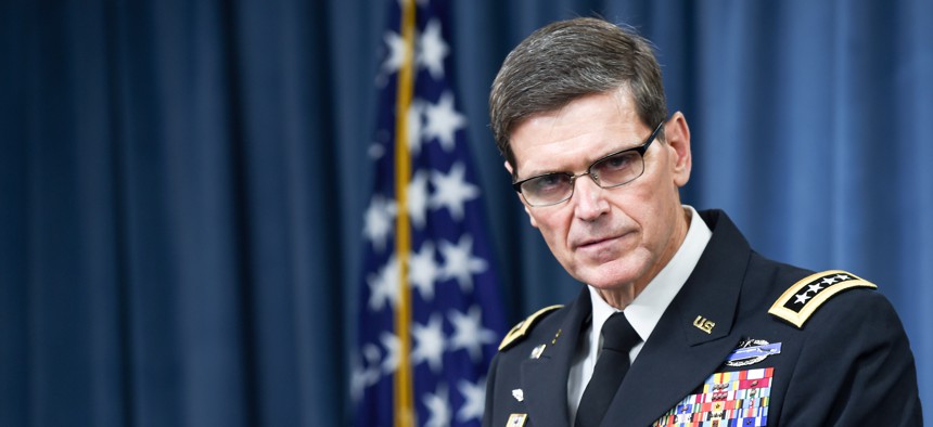 Gen. Joseph Votel, commander, U.S. Central Command, told Congress that the U.S. needs to use "a combination of all of our elements of power — hard power and soft power."