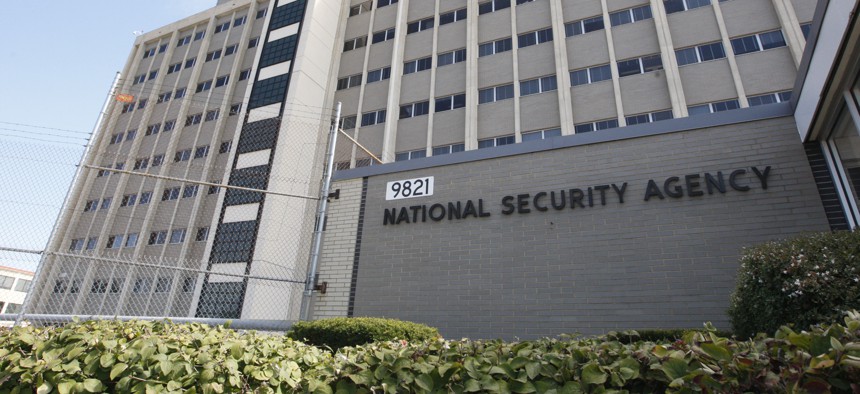 This Sept. 19, 2007 file photo shows the National Security Agency building at Fort Meade, Md. 