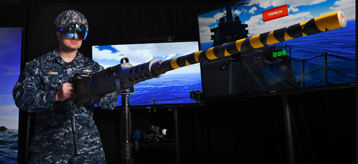 US Navy Gunners Are Testing A Wearable Heads-Up Display - Defense One