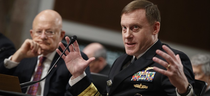 Admiral Michael Rogers Testifying Before Congress on May 9, 2016