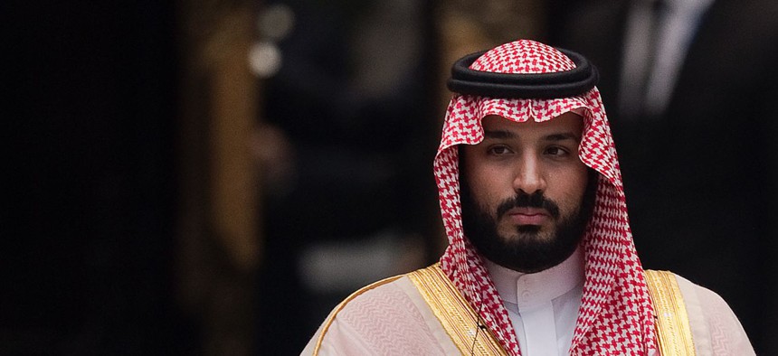 Mohammad bin Salman bin Abdulaziz Al Saud, also called MBS, the Crown Prince of Saudi Arabia.
