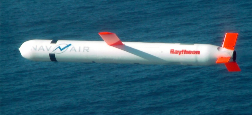 The 3,000th Tomahawk Block IV cruise missile was delivered to the U.S. Navy in October 2013 (Raytheon photo). 