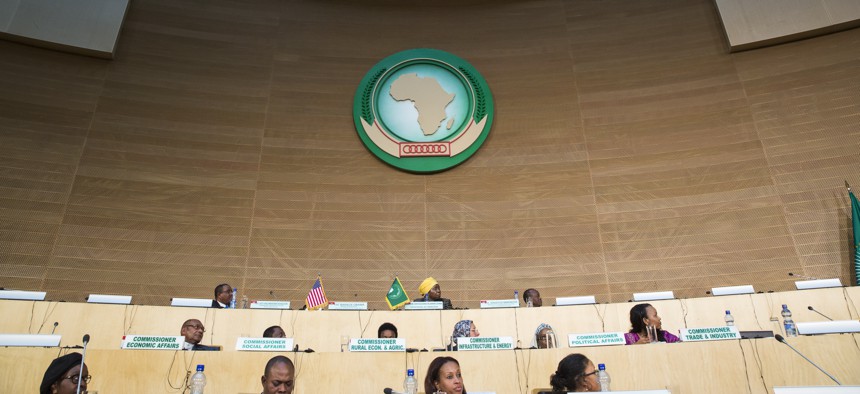 The African Union headquarters in Addis Ababa, Ethiopia, July 28, 2015.